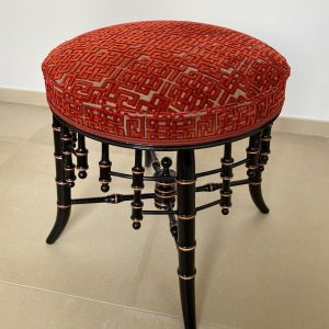Pouf ou Ottoman rond d'époque Napoléon III